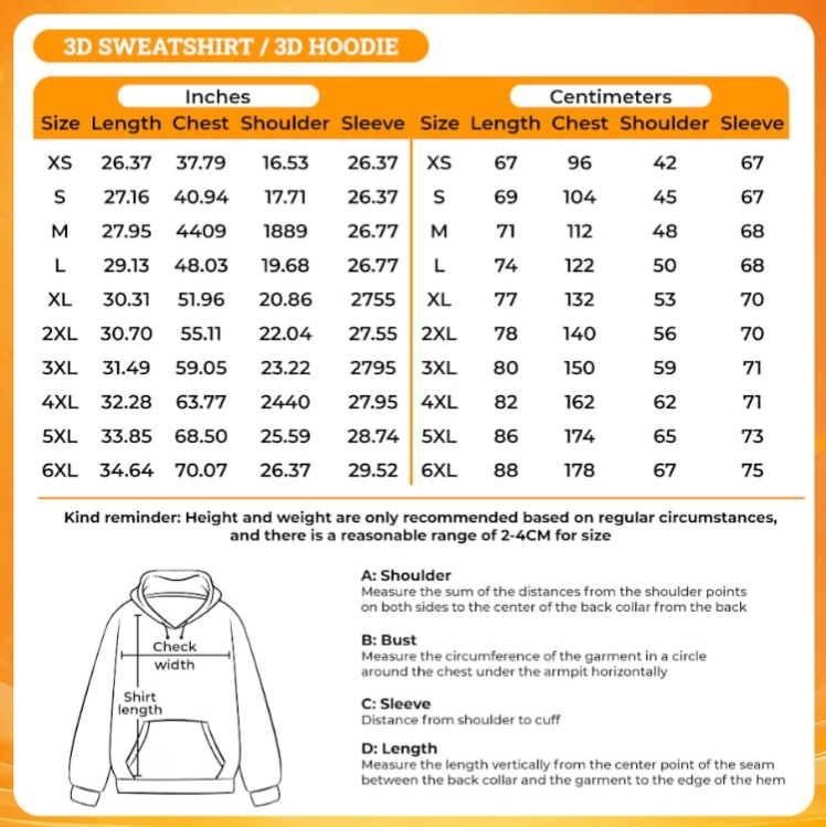 3D Sweatshirt 3D Hoodie - Ahegao Merch