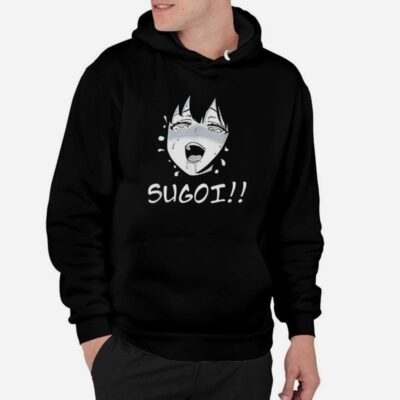 Ahegao Face Anime Hoodie
