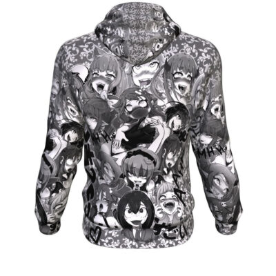 anime ahegao black and white all over print hoodie subliminator 570 900x900 - Ahegao Merch
