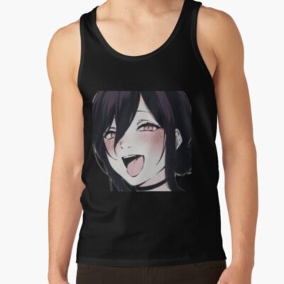 Ahegao Anime Girl Tank Top