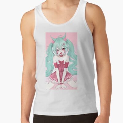 Anime Girl Ahegao Hot Tank Top