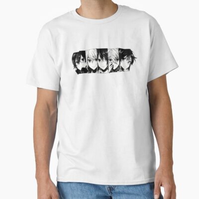 Ahegao Monochrome Five T-shirt
