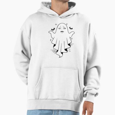 Ahegao Anime Ghost Face Hoodie