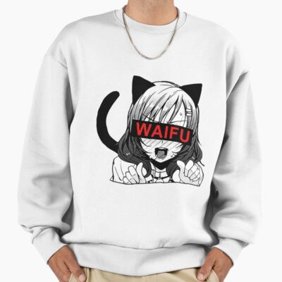 Ahegao Wadidaw Waifu Sweatshirt