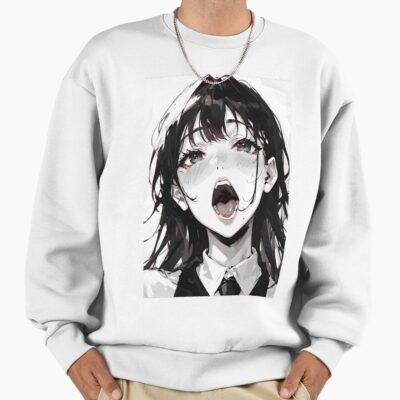 Cute Ahegao Anime Girl Sweatshirt