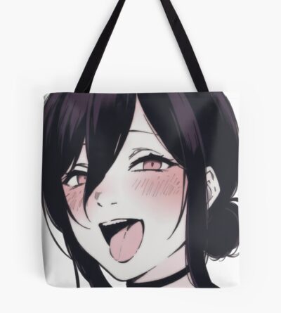 Ahegao Anime Girl Hot Tote Bag