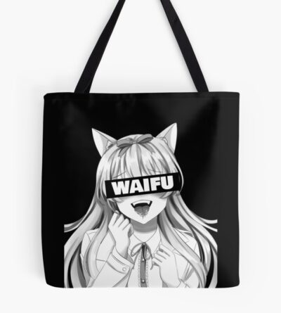 Waifu Japanese Kawaii Ahegao Tote Bag