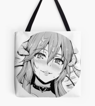 Ahegao Anime Girl Japanese Tote Bag