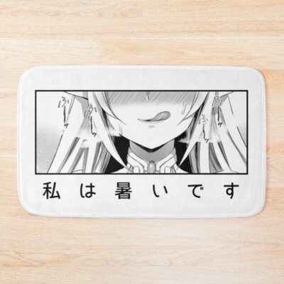 Ahegao Face Cute Bath Mat