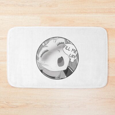 Fill Me Up Ahegao Bath Mat