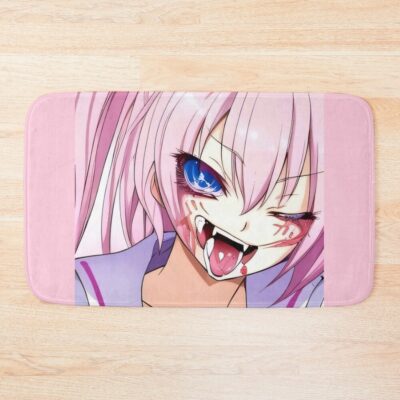 Anime Girl Ahegao Bath Mat