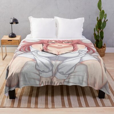 Dreamy Waifu Ahegao Throw Blanket