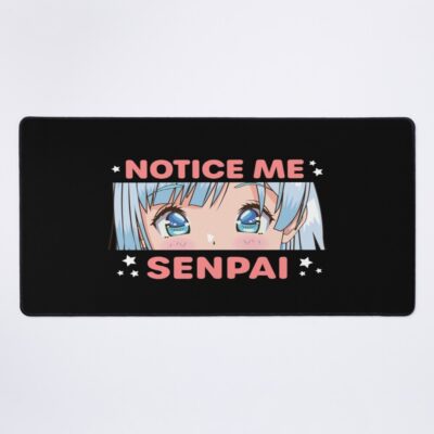 Notice Me Senpai Ahegao Mouse Pad