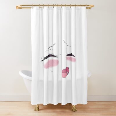 Face Meme Yamete Kudasai Shower Curtain