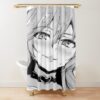 Anime Girl Ahegao Shower Curtain