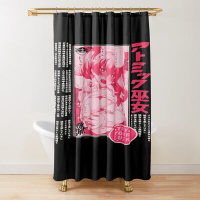 Anime Ahegao Hentai Shower Curtain