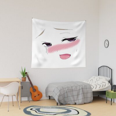 Face Meme Ahegao Tapestry