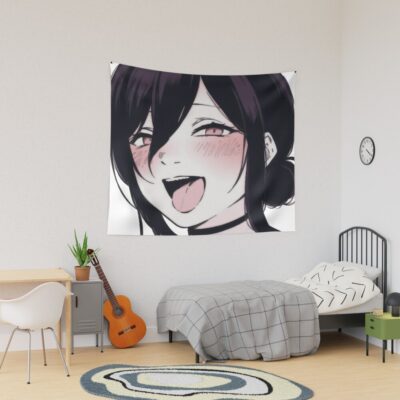 Ahegao Anime Girl Hot Tapestry