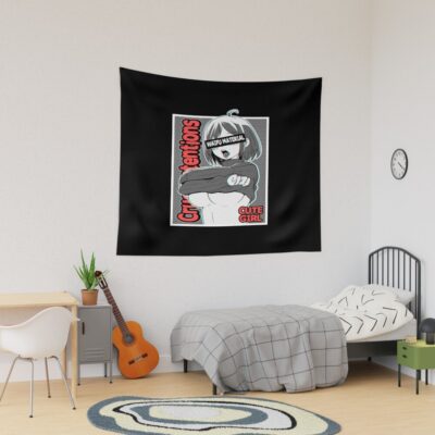 Ahegao Face Japan Tapestry