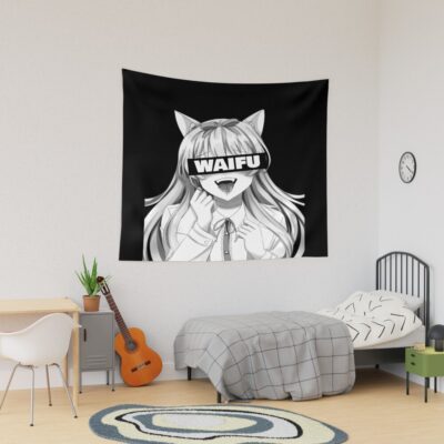 Waifu Japanese Kawaii Ahegao Tapestry
