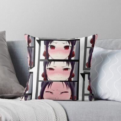 Ahegao Anime Matanem Throw Pillow